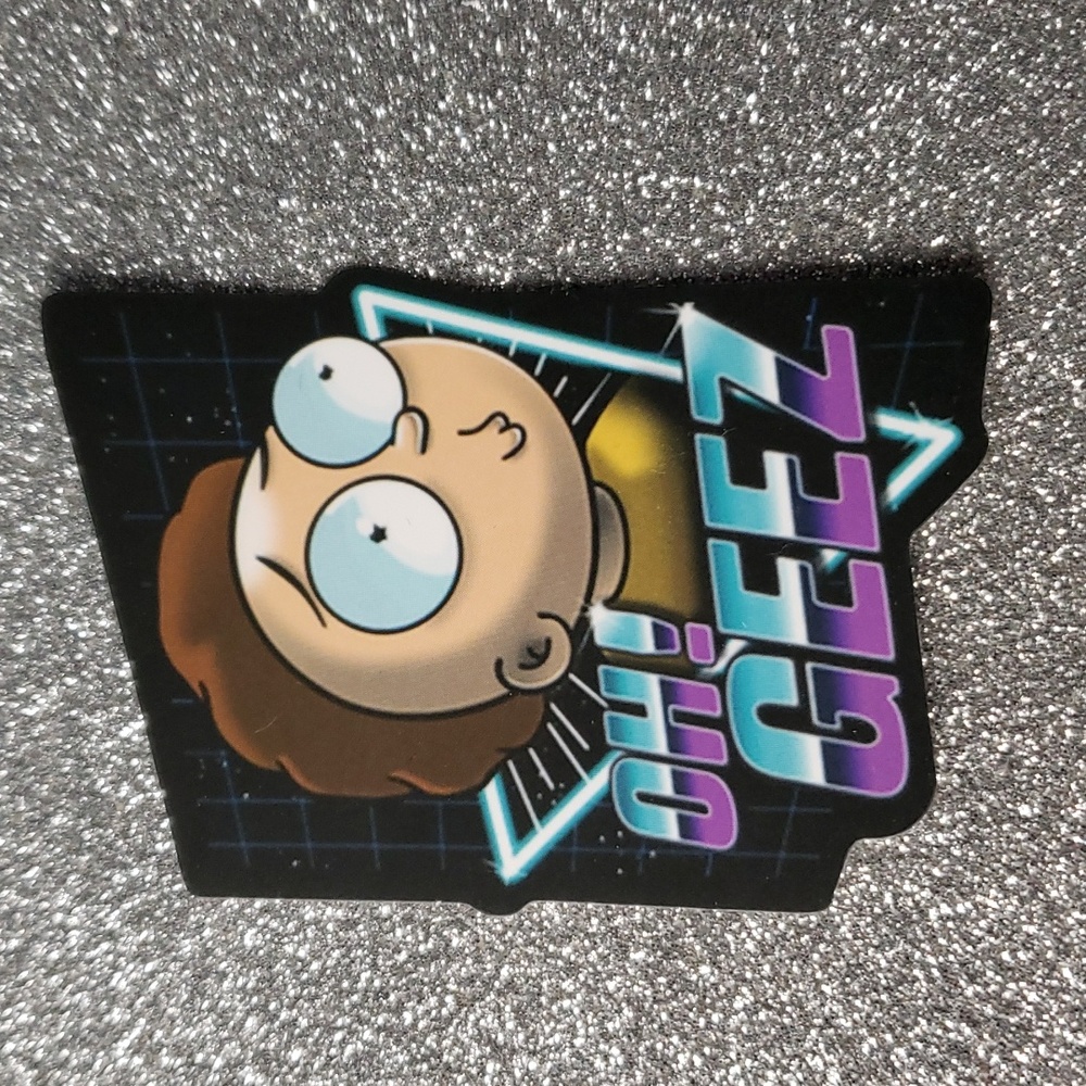 RICK AND MORTY waterproof sticker Oh Geez